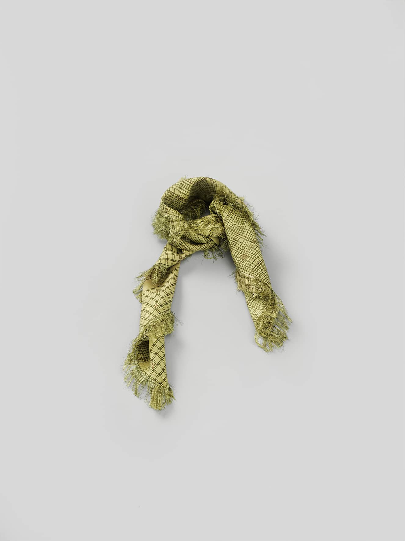 Goa sari scarf - Green tones