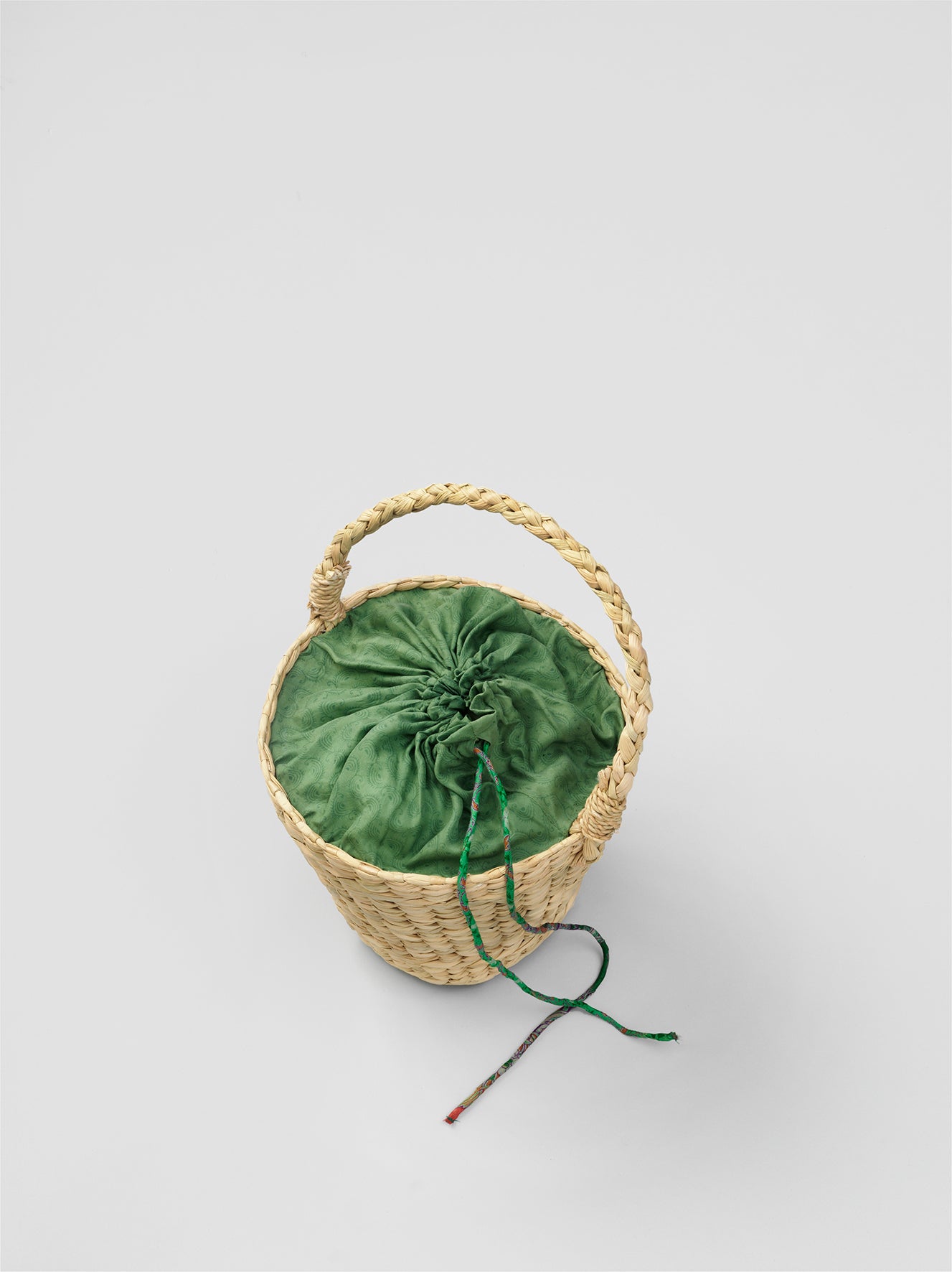 Mini Straw Bag - Round