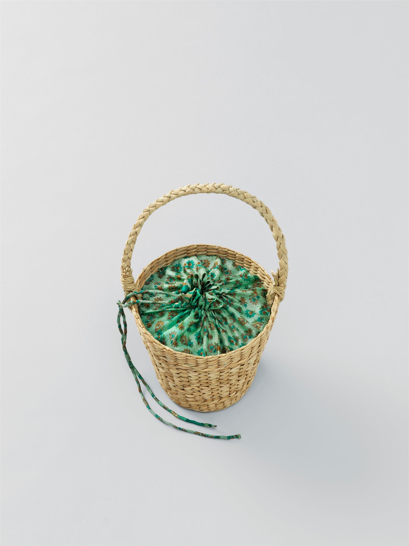 Mini Straw Bag - Round