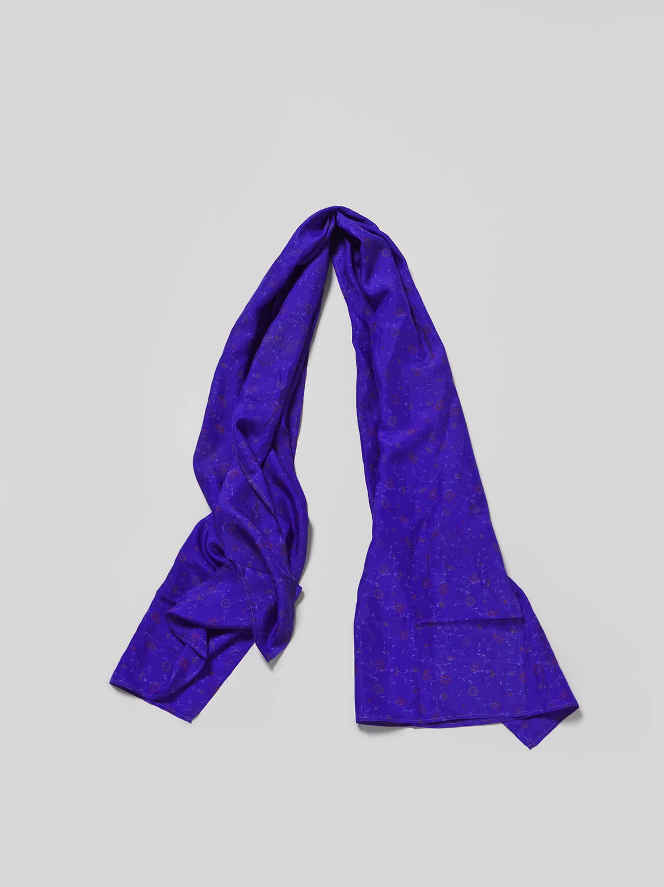 Sari Shawl - Blue/Purple tones