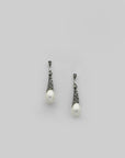 Shell Pearl Drop Earring